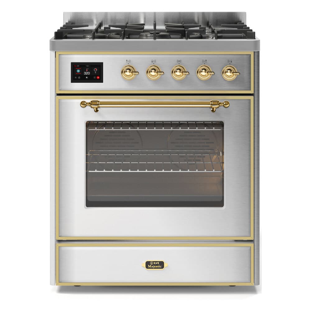 Majestic II Series 30" Dual Fuel Natural Gas Freestanding Range