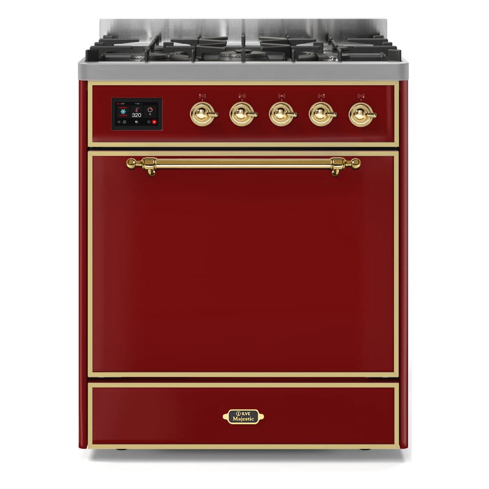 Majestic II Series 30" Dual Fuel Natural Gas Freestanding Range