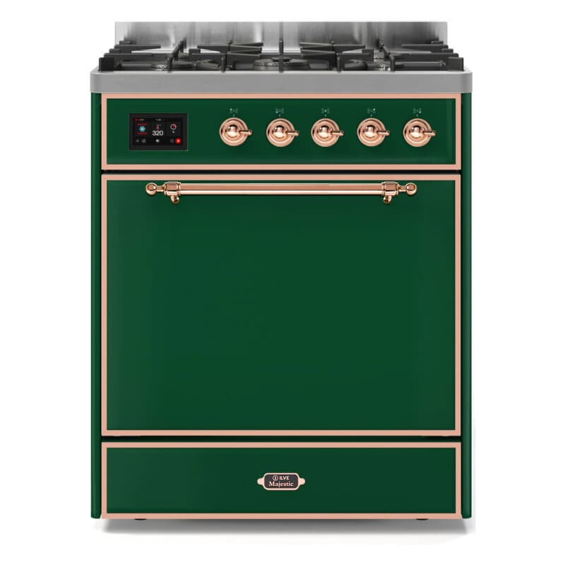 Majestic II Series 30" Dual Fuel Liquid Propane Freestanding Range