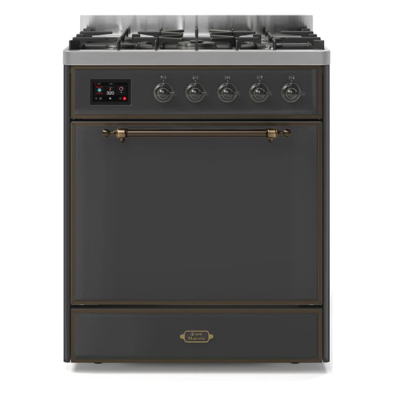 Majestic II Series 30" Dual Fuel Natural Gas Freestanding Range
