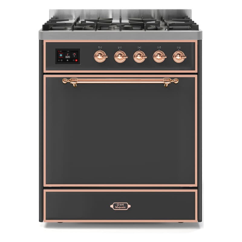 Majestic II Series 30" Dual Fuel Natural Gas Freestanding Range