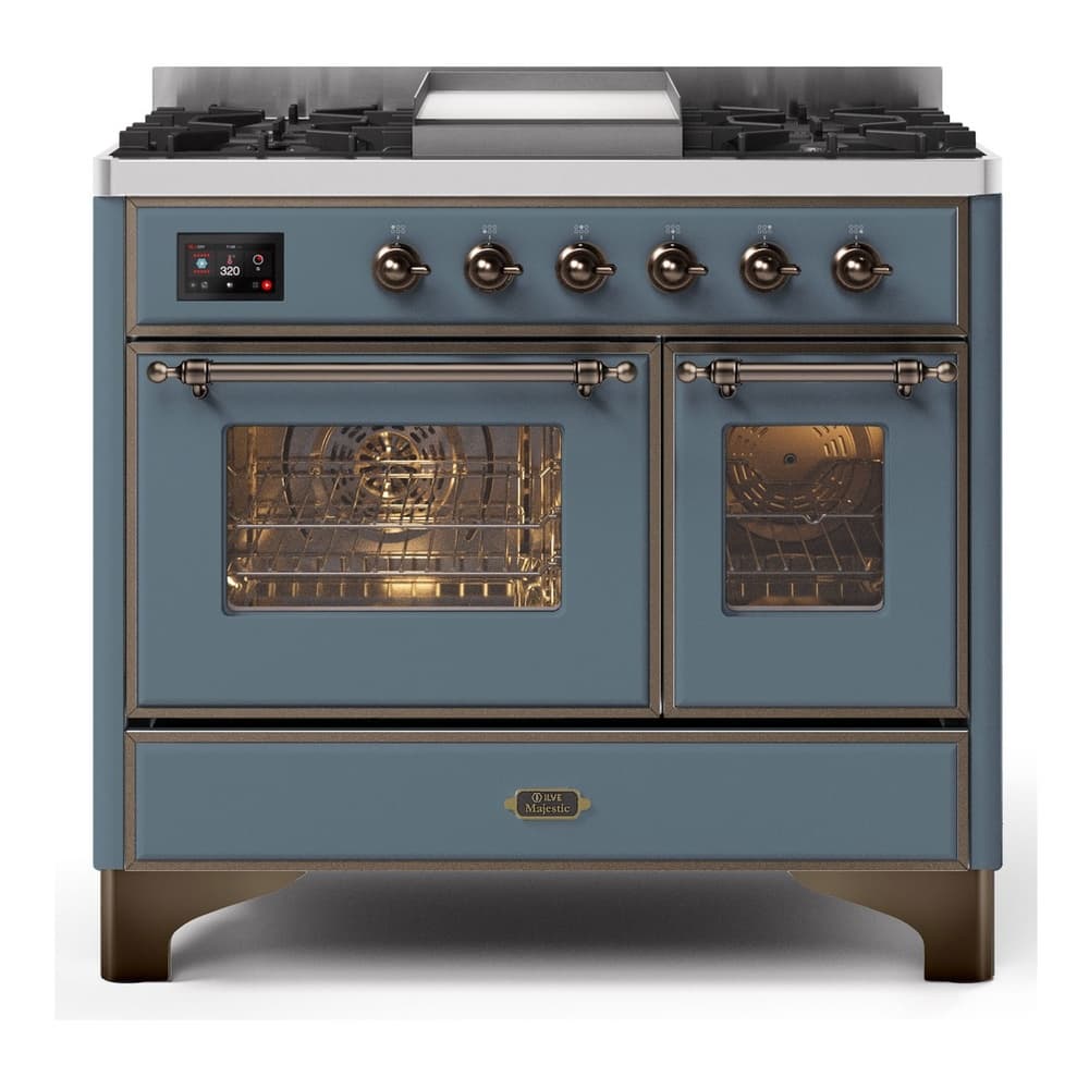 Majestic II Series 40" Dual Fuel Liquid Propane Freestanding Range