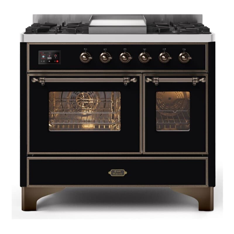 Majestic II Series 40" Dual Fuel Natural Gas Freestanding Range