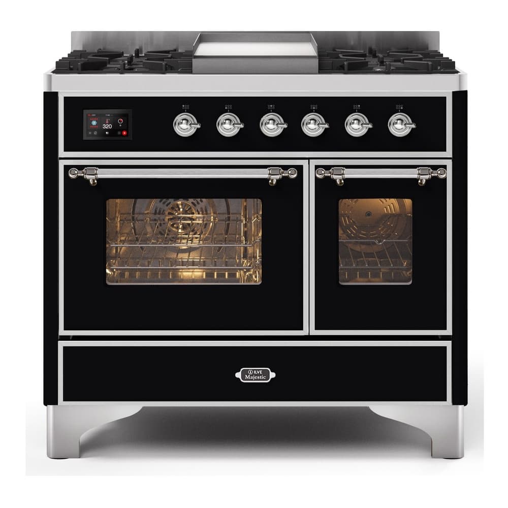 Majestic II Series 40" Dual Fuel Natural Gas Freestanding Range