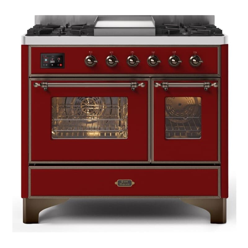Majestic II Series 40" Dual Fuel Liquid Propane Freestanding Range
