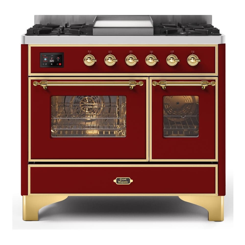 Majestic II Series 40" Dual Fuel Liquid Propane Freestanding Range