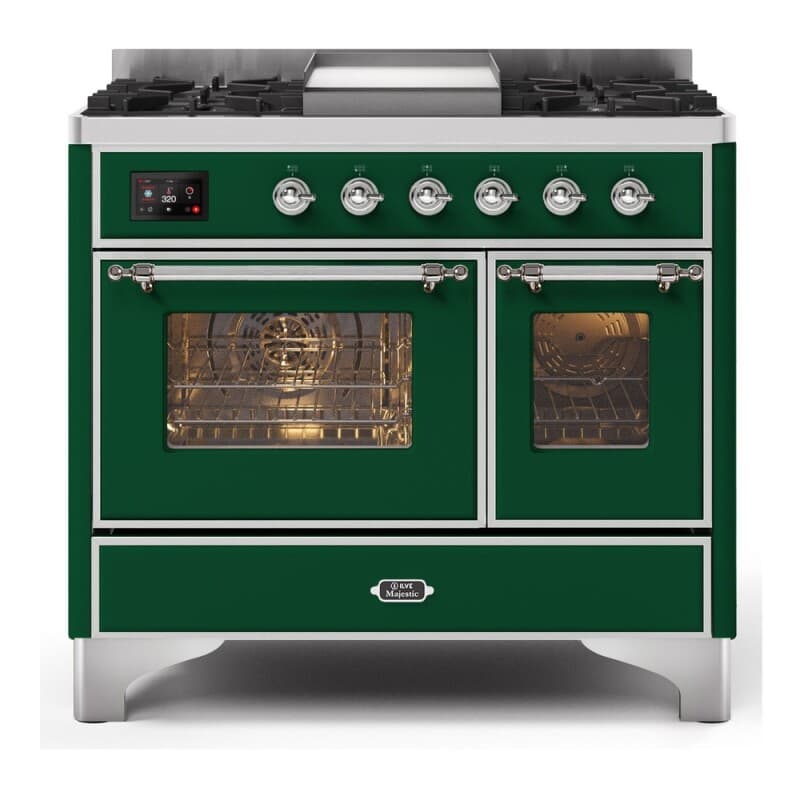 Majestic II Series 40" Dual Fuel Liquid Propane Freestanding Range