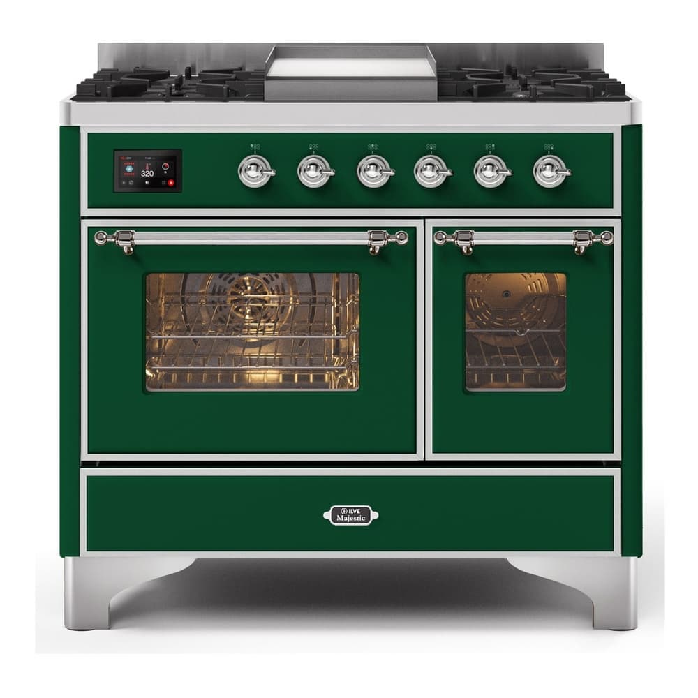 Majestic II Series 40" Dual Fuel Natural Gas Freestanding Range