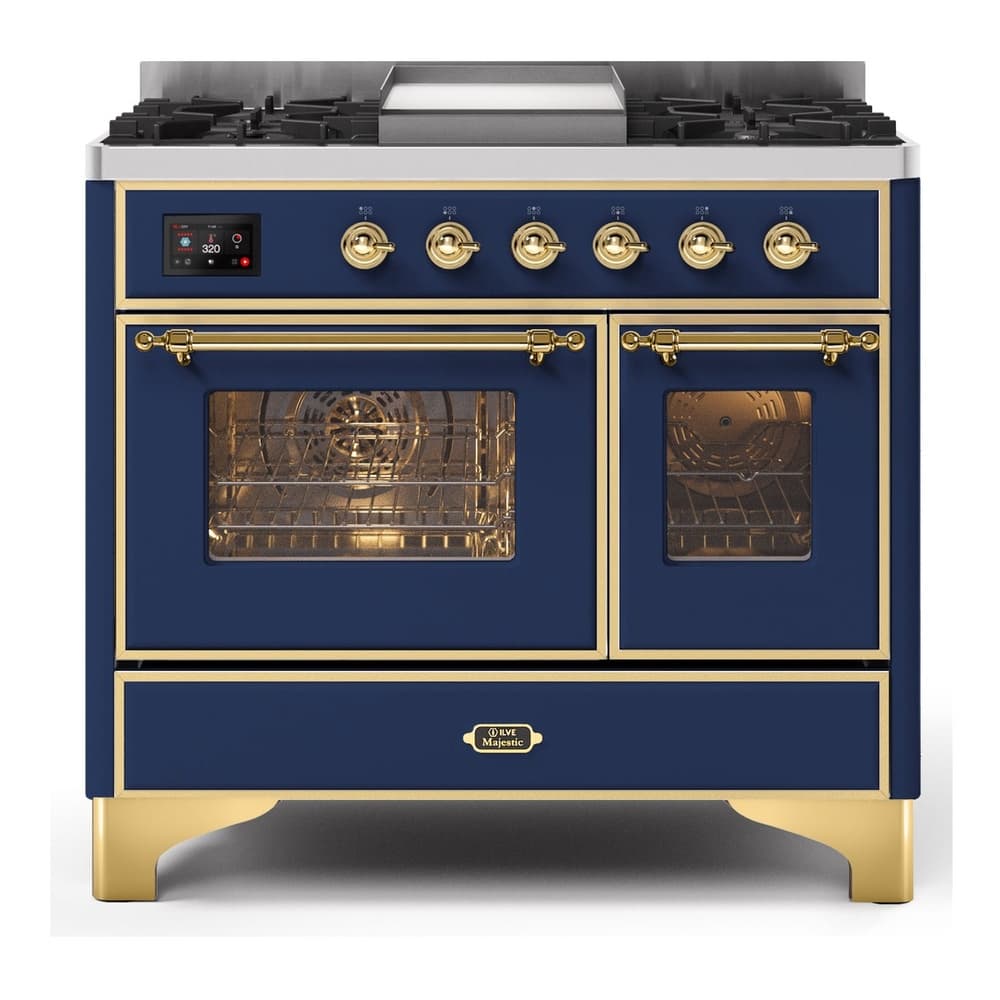 Majestic II Series 40" Dual Fuel Natural Gas Freestanding Range