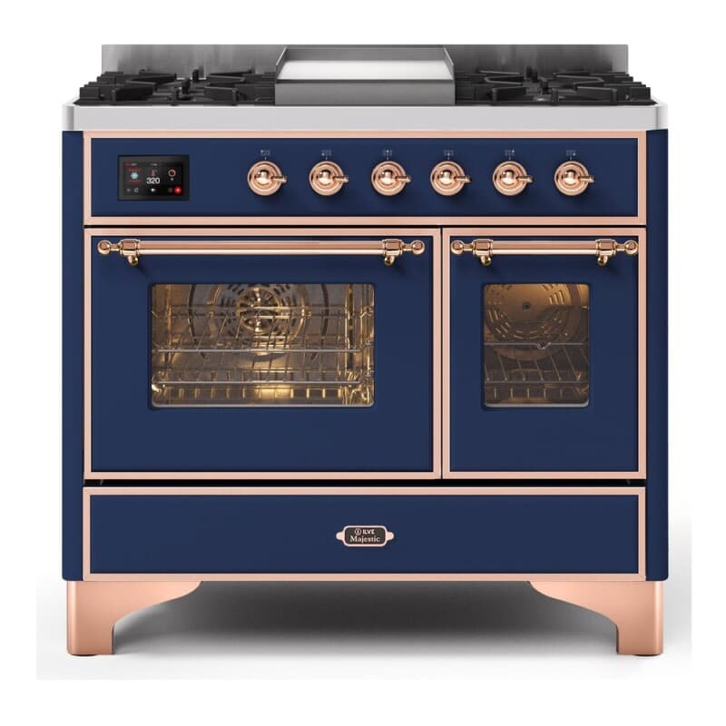 Majestic II Series 40" Dual Fuel Liquid Propane Freestanding Range