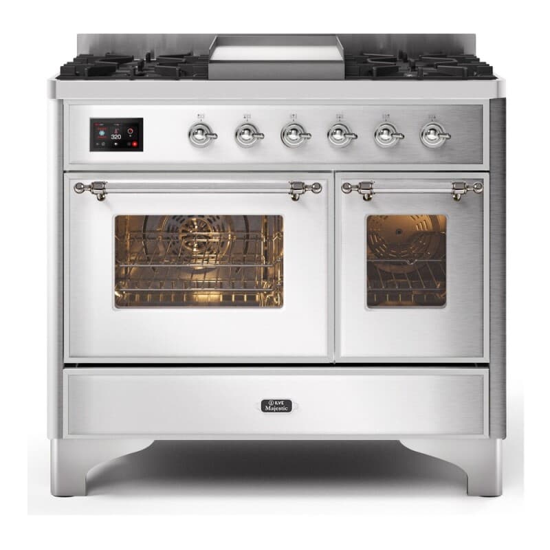 Majestic II Series 40" Dual Fuel Liquid Propane Freestanding Range