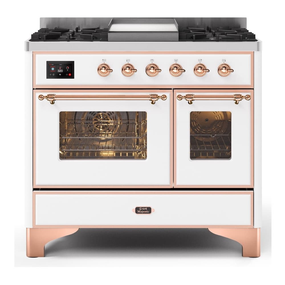 Majestic II Series 40" Dual Fuel Liquid Propane Freestanding Range