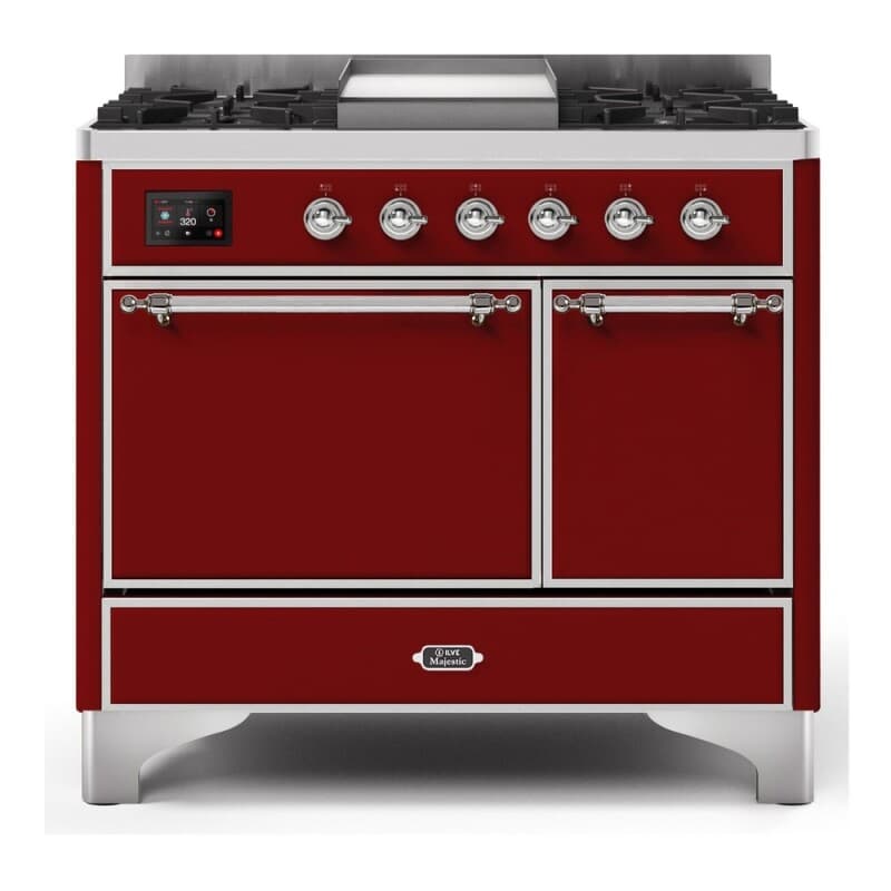 Majestic II Series 40" Dual Fuel Liquid Propane Freestanding Range