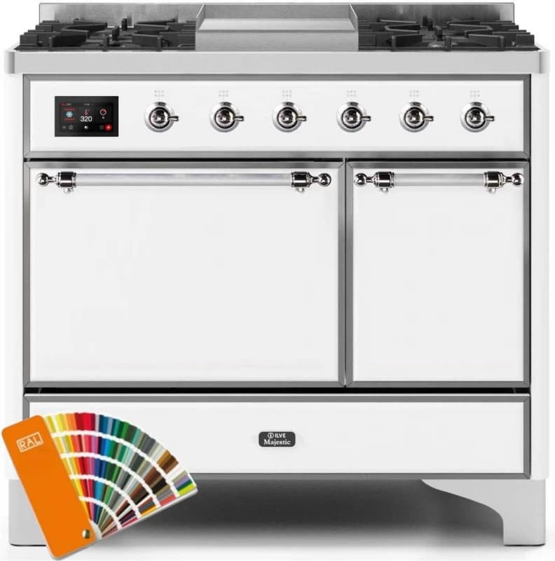 Majestic II Series 40" Dual Fuel Liquid Propane Freestanding Range