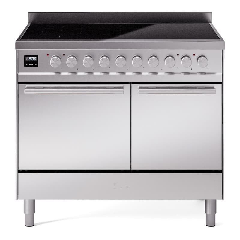 Professional Plus II 40 UPDI406QMPSS Freestanding Electric Range Range with Induction Double Oven with Solid Door