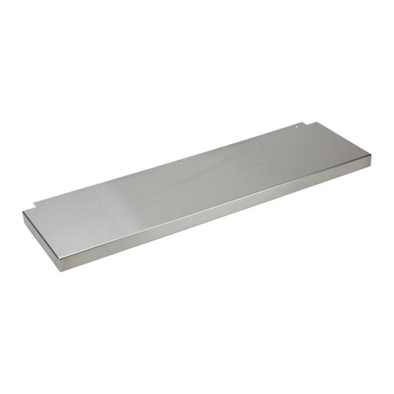 30" Range Stainless Steel Backsplash, Size: 9" H