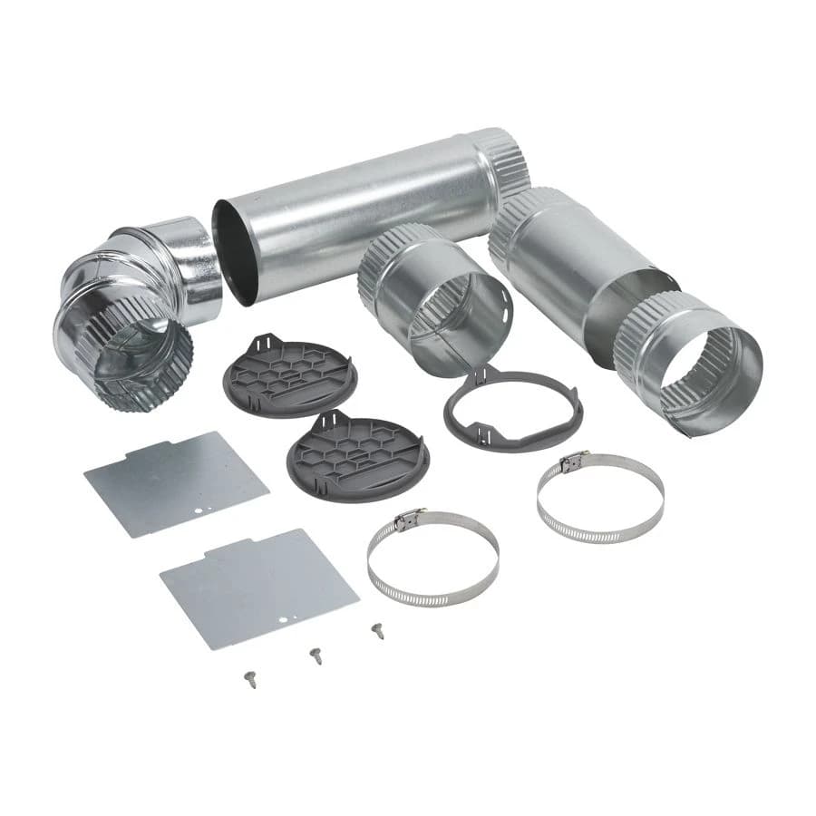 Dryer 4-Way Side Vent Kit for left, right, and bottom venting.