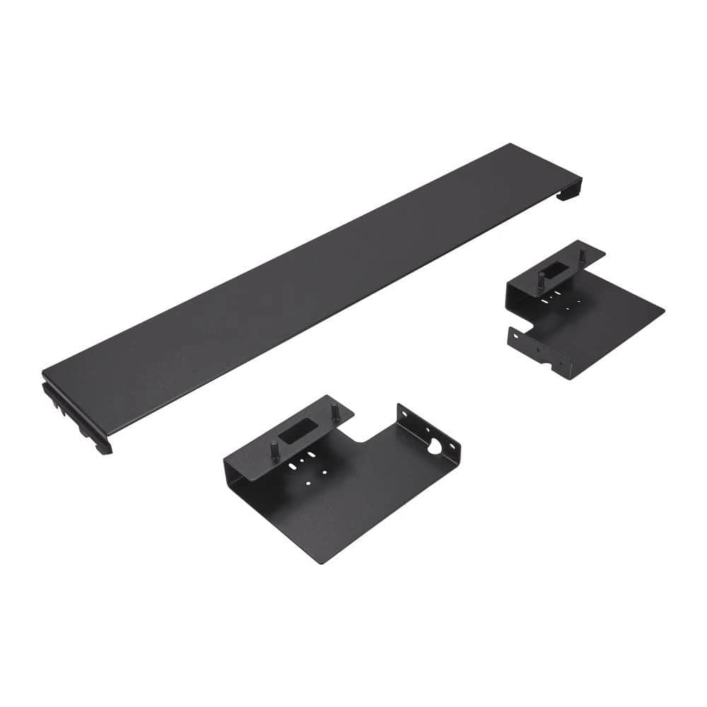 36" Refrigerator Armoire Style Door Panel Kit, Obsidian, includes (1) grille assembly, (2) grille bracket assembly