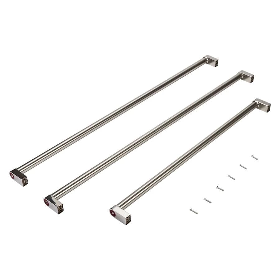 KitchenAid® 30-IN French Door Refrigerator Handle Kit with Red Medallions for Panel-Ready Models