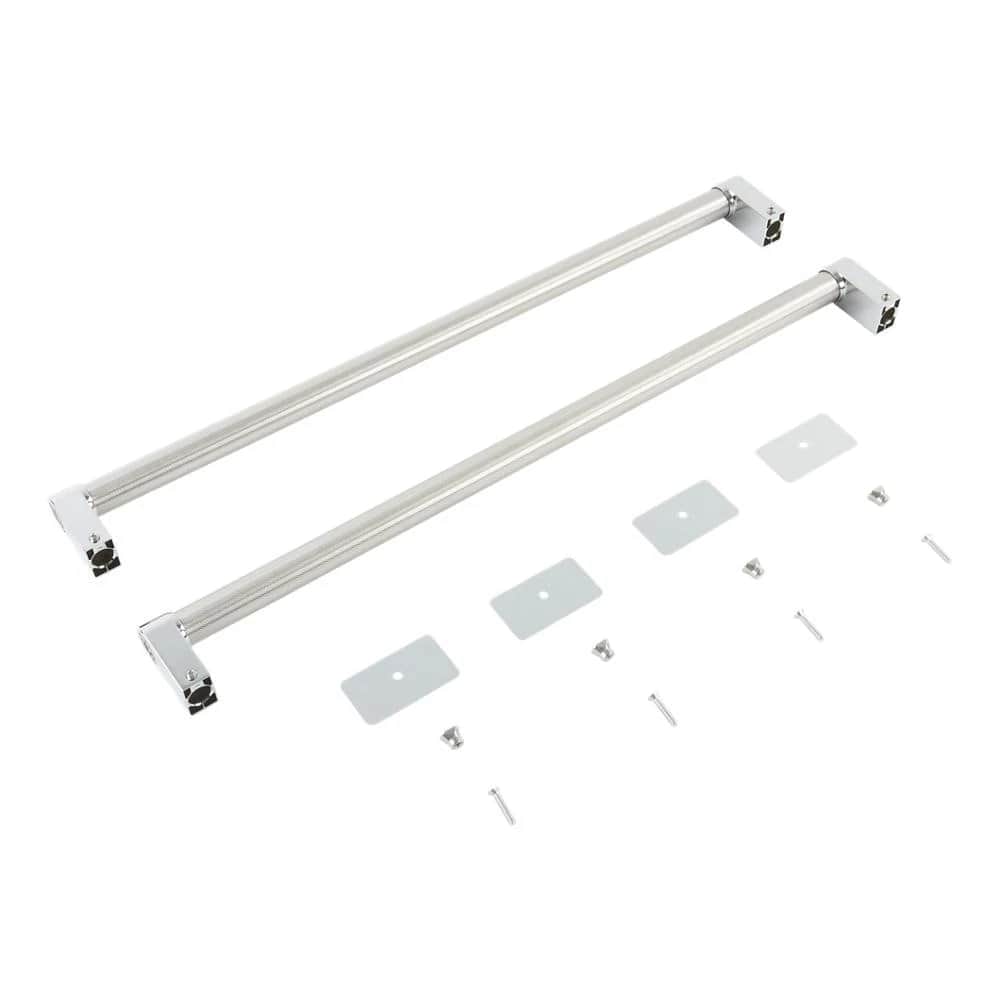 KitchenAid Refrigerator Handle Kit for Double-Drawer Beverage Centers - Stainless Steel
