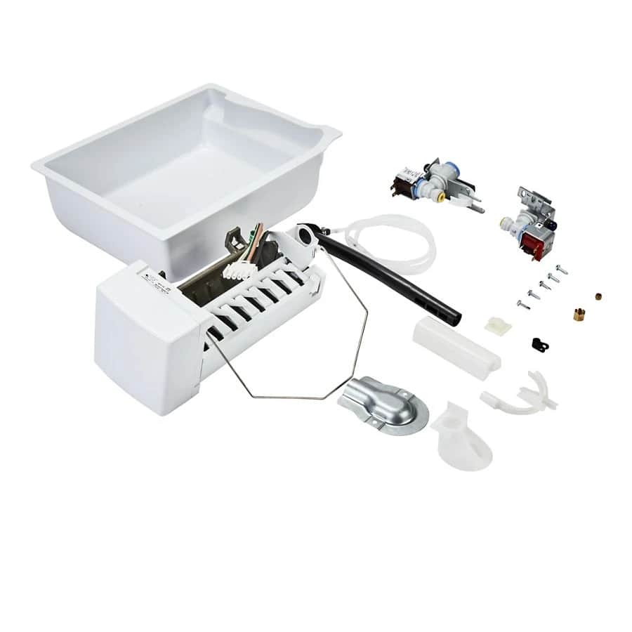 Refrigerator Ice Maker Assembly