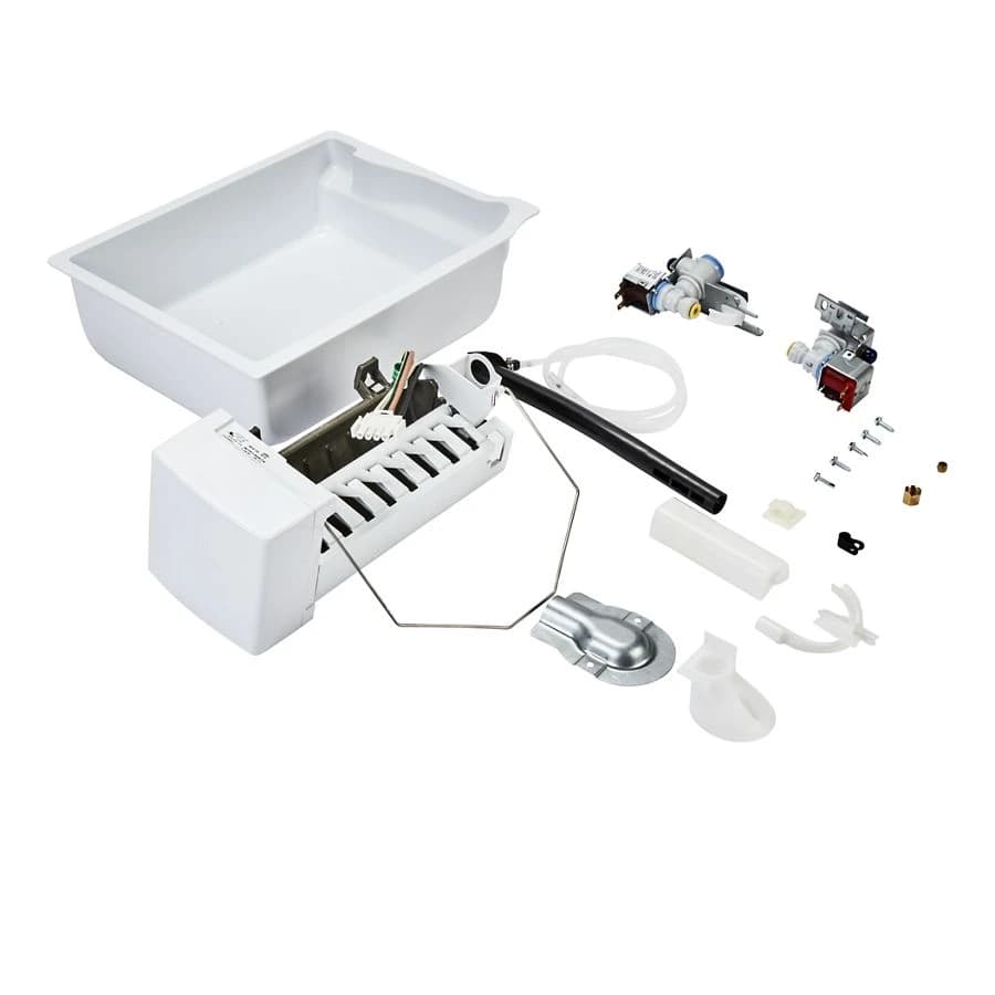 Refrigerator Ice Maker Assembly