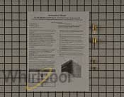 Gas Dryer Conversion Kit fits 29" dryers, propane-orifice size-54, butane-orifice size-55