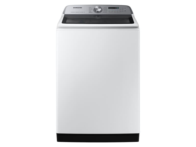 5.5 cu. ft. Extra-Large Capacity Smart Top Load Washer with Super Speed Wash in White