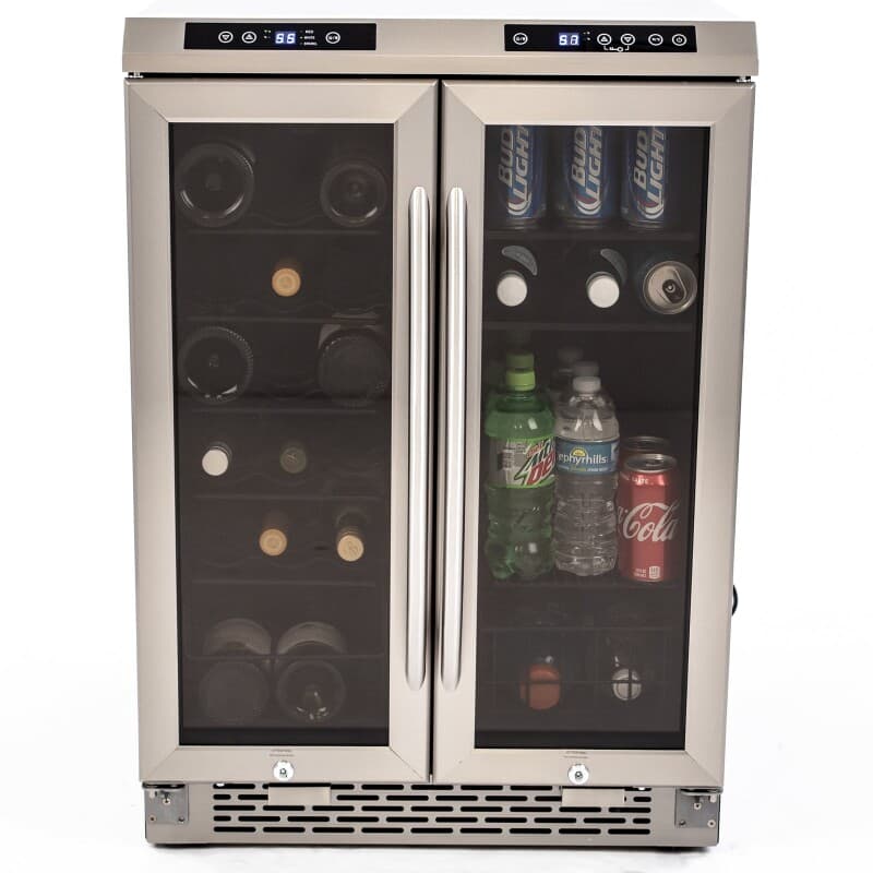 Avanti 19 Bottle/66 Can Dual-Zone Wine & Beverage Center