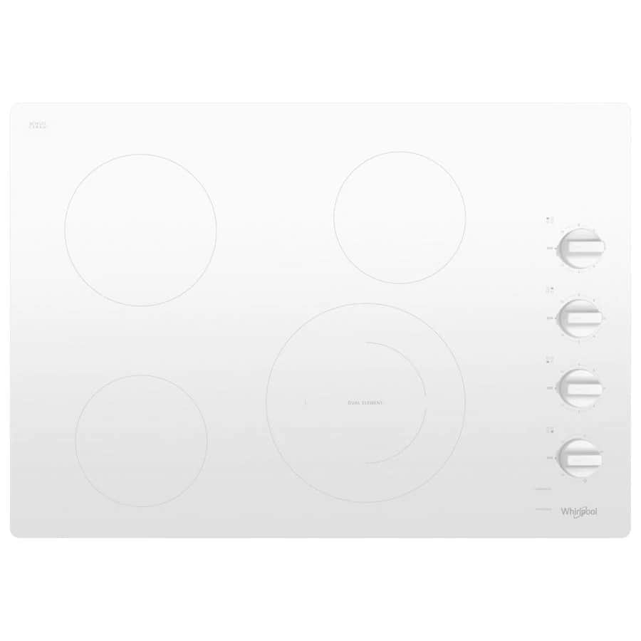 30-inch Electric Ceramic Glass Cooktop with Dual Radiant Element