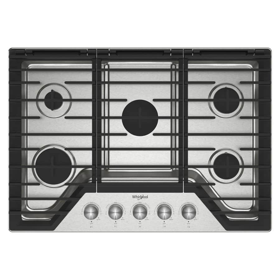 30-inch Gas Cooktop with 5 Burners and EZ-2-Lift™ Hinged Cast-Iron Grates