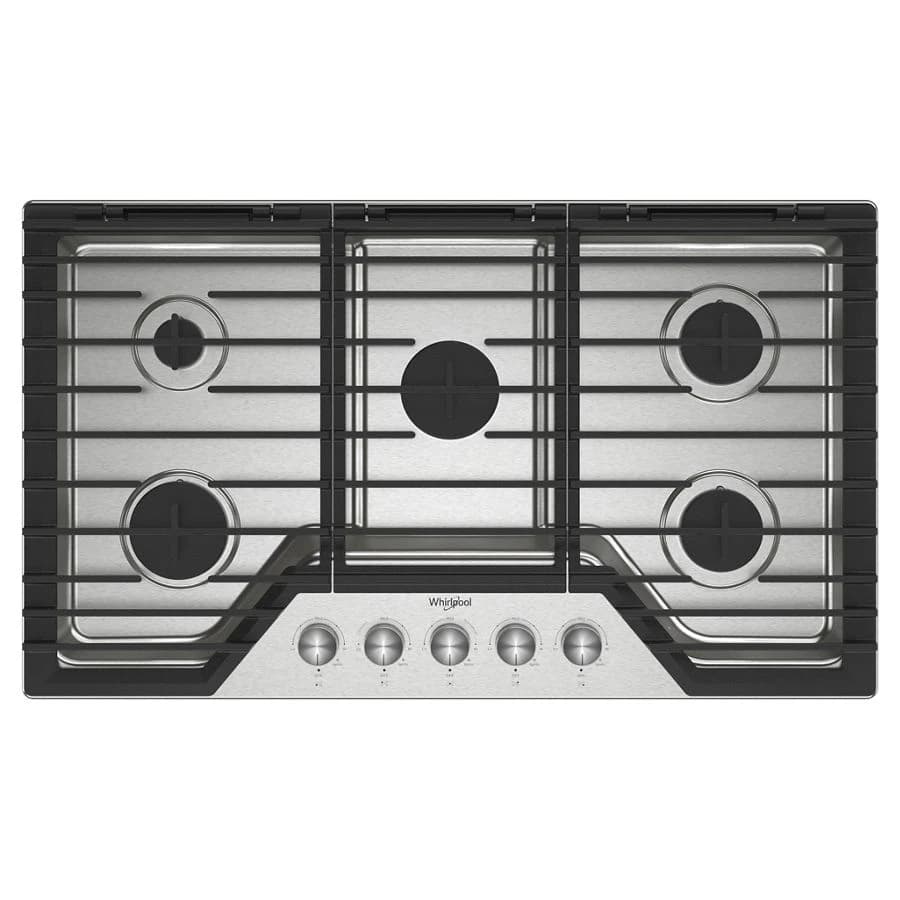 36-inch Gas Cooktop with 5 Burners and EZ-2-Lift™ Hinged Cast-Iron Grates