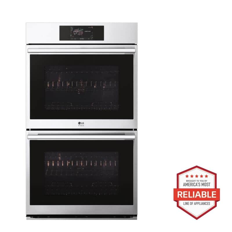 9.4 Cu. Ft. Smart Instaview® Electric Double Built-in Wall Oven With Air Fry & Steam Sous Vide