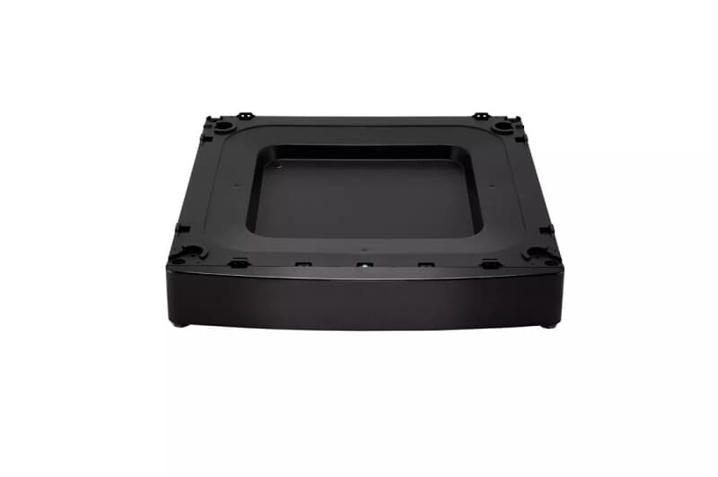 Ada Compliant Laundry Pedestal Riser - Black Steel
