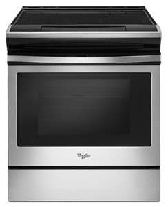 4.8 cu. ft. Guided Electric Front Control Range With The Easy-Wipe Ceramic Glass Cooktop