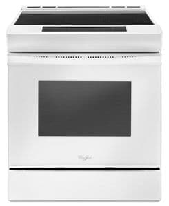 4.8 cu. ft. Guided Electric Front Control Range With The Easy-Wipe Ceramic Glass Cooktop