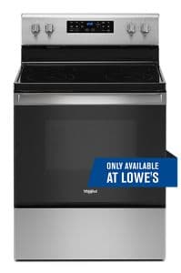 5.3 cu. ft. electric range with Frozen Bake technology