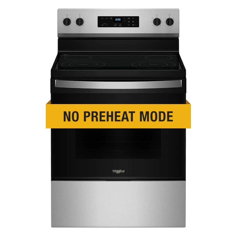 30-inch Electric Range with No Preheat Mode