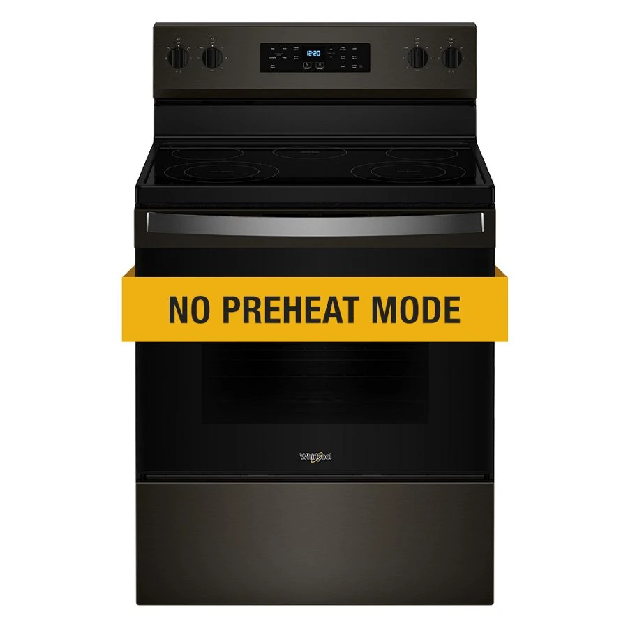 30-inch Electric Range with No Preheat Mode and Steam Clean
