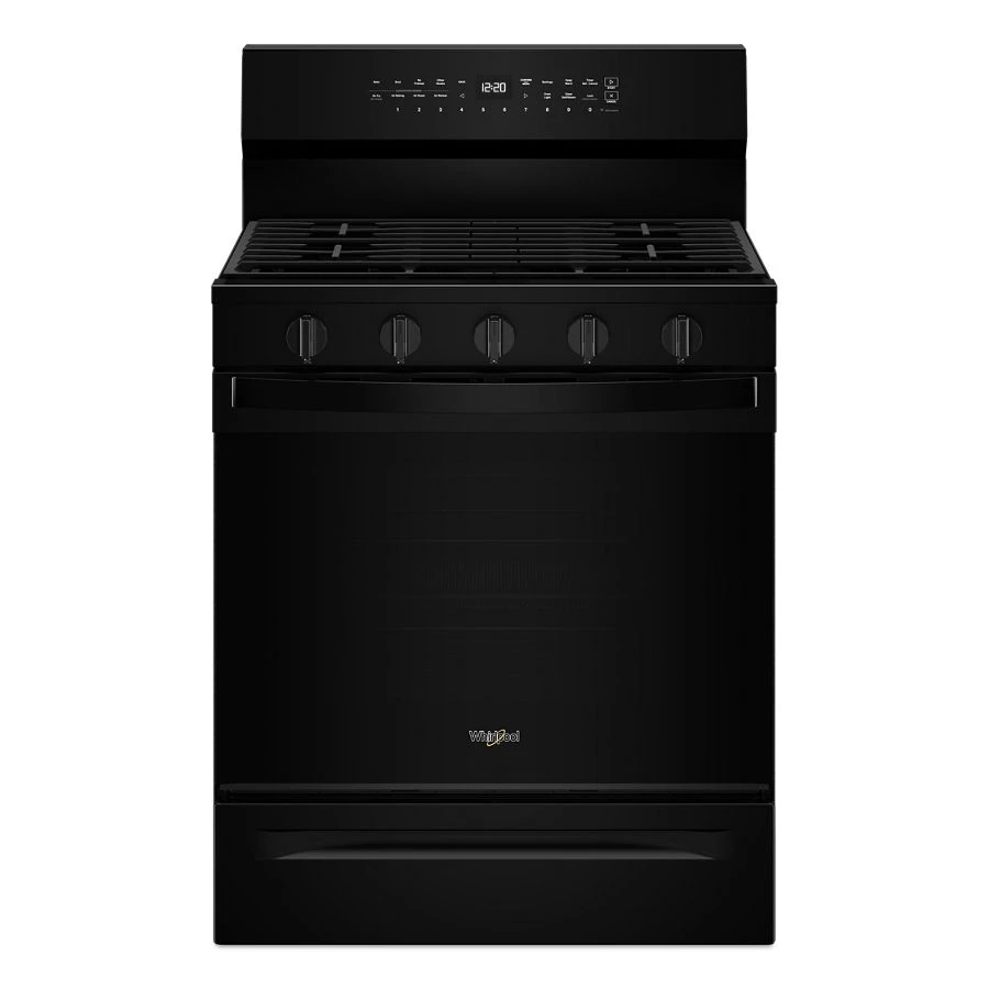 30-inch Smart Gas Range with Air Cooking Technology, No Preheat Air Fry, Steam/Self Clean and High Speed Preheat
