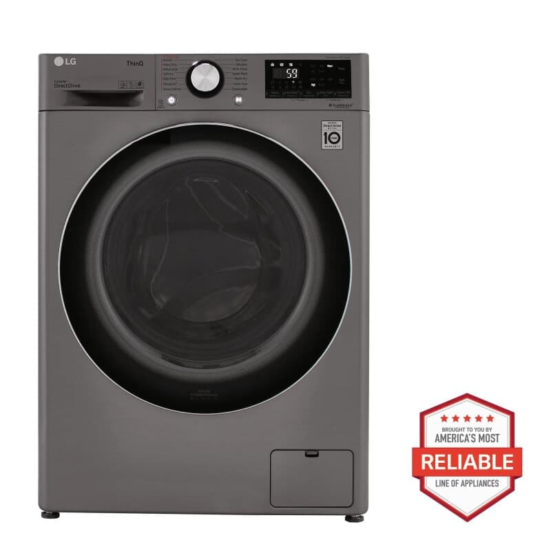 2.4 cu.ft. Smart wi-fi Enabled Compact Front Load All-In-One Washer/Dryer Combo with Built-In Intelligence