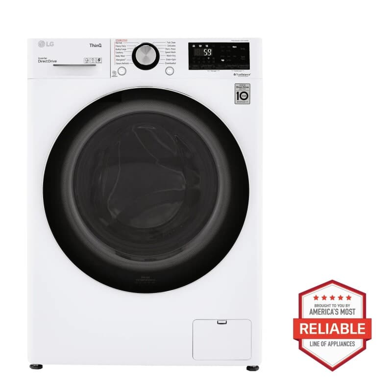 2.4 cu.ft. Smart wi-fi Enabled Compact Front Load All-In-One Washer/Dryer Combo with Built-In Intelligence