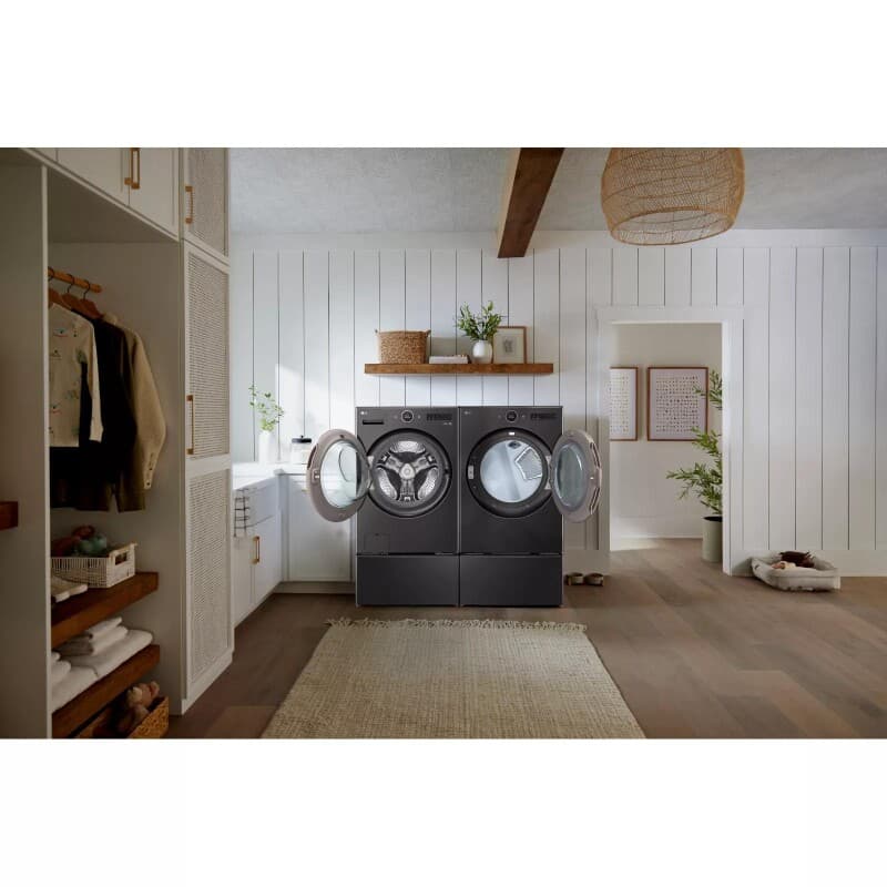 5.0 cu. ft. Mega Capacity Front Load Washer in Steel