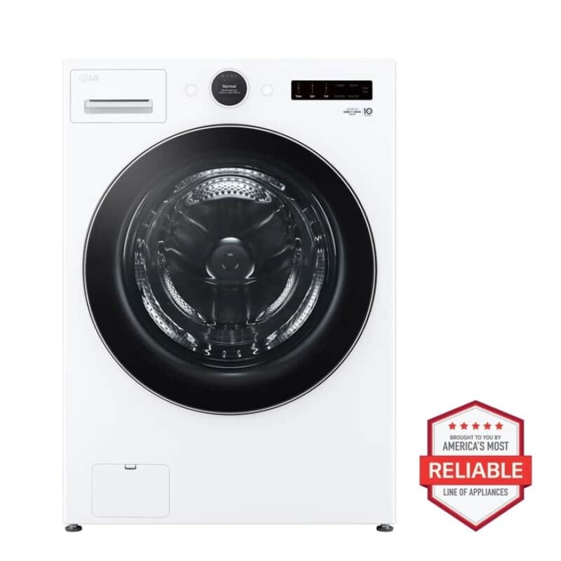 5.0 Cu. Ft. Mega Capacity Smart Front Load Washer With Turbowash® 360°and Built-in Intelligence