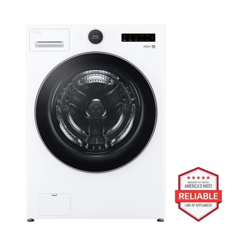5.0 Cu. Ft. Mega Capacity Smart Front Load Washer With Turbowash® 360°and Built-in Intelligence