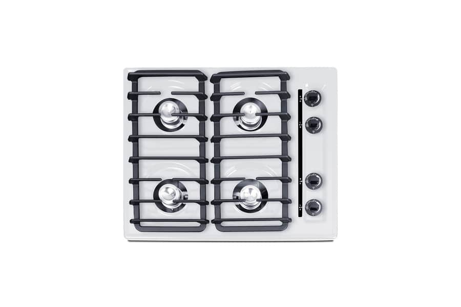 24" Wide 4-Burner Gas Cooktop