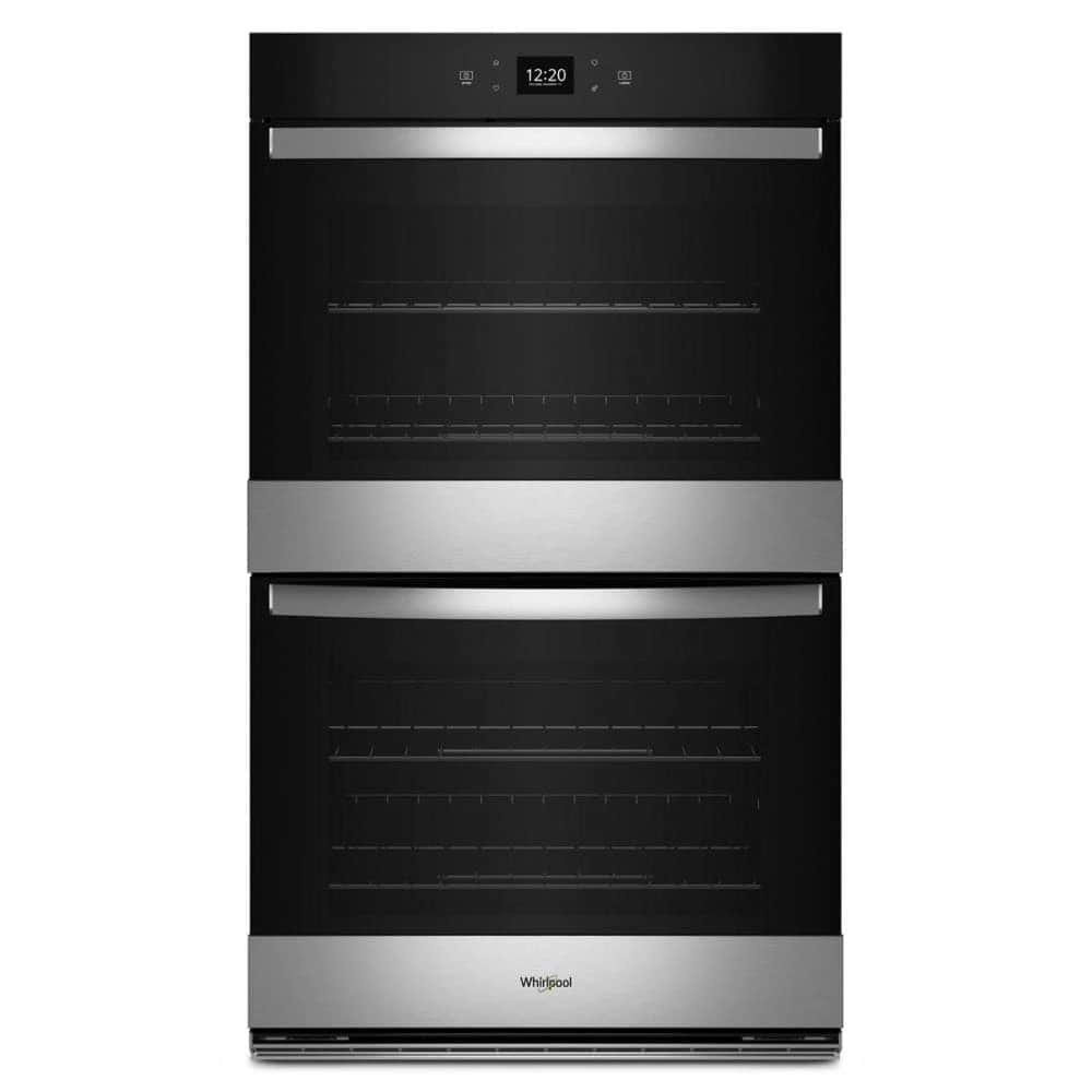 8.6 Total Cu. Ft. Double Wall Oven with Air Fry When Connected