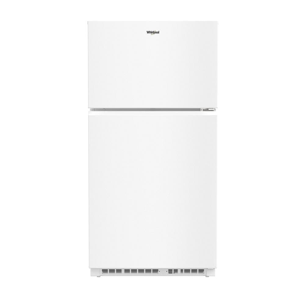 Whirlpool® 32.8-inch Wide Top Freezer Refrigerator with Total Coverage Cooling- 21.3 Cu. Ft.
