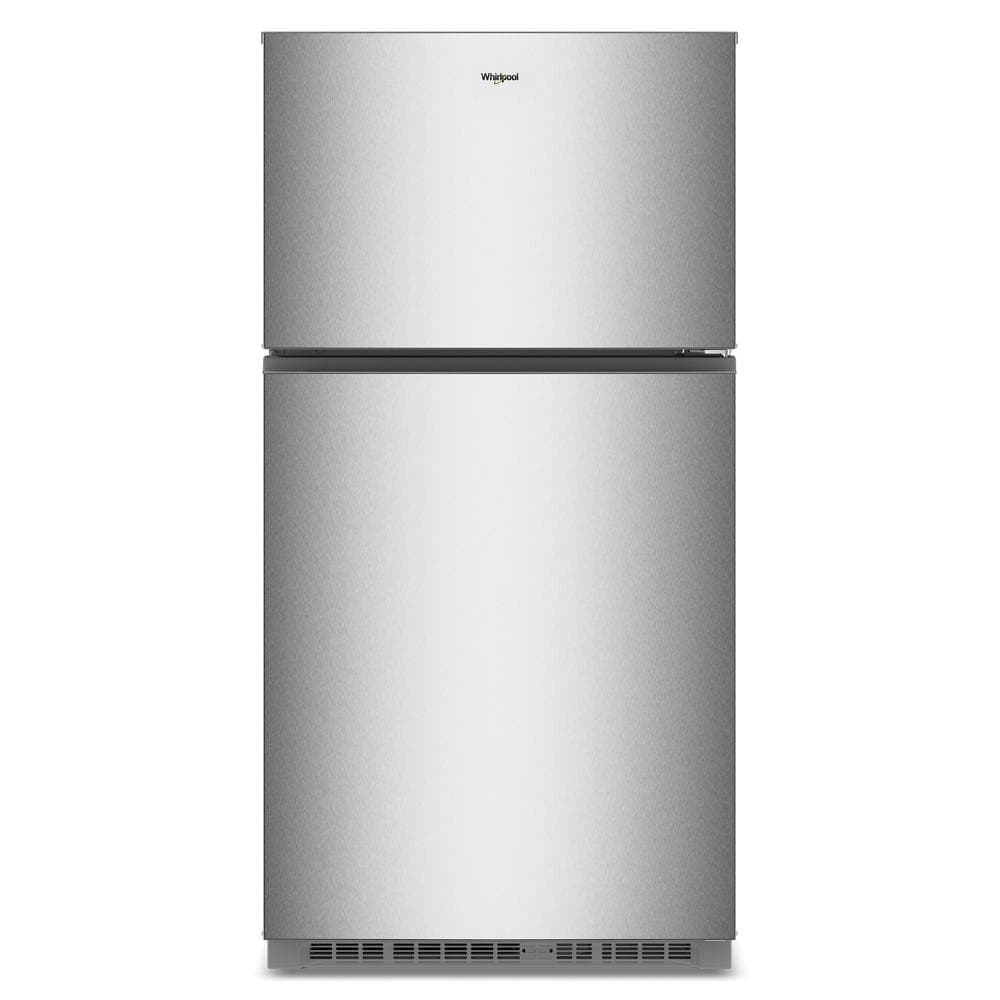 Whirlpool® 32.8-inch Wide Top Freezer Refrigerator with Total Coverage Cooling- 21.3 Cu. Ft.
