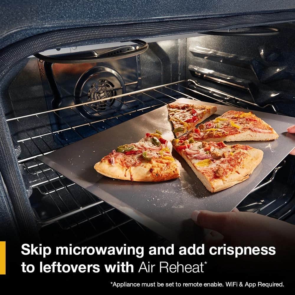 30-inch Gas Smart Range with Air Cooking Technology